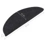 Self-adhesive stair mat 15 pcs anthracite 56x17x3cm by vidaXL, Stair mats - Ref: Foro24-136389, Price: 40,20 €, Discount: %