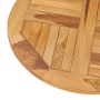 Plato giratorio para mesa de madera maciza de teca
