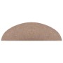 Self-adhesive stair mat 15 pcs beige 56x17x3 cm by vidaXL, Stair mats - Ref: Foro24-136388, Price: 37,45 €, Discount: %