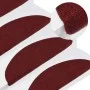 Selbstklebende Stufenmatte 15 Stück 56x17x3 cm rot von vidaXL, Treppenmatten - Ref: Foro24-136392, Preis: 39,26 €, Rabatt: %