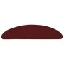 Self-adhesive stair mat 15 pcs 56x17x3 cm red by vidaXL, Stair mats - Ref: Foro24-136392, Price: 39,26 €, Discount: %
