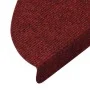 Self-adhesive stair mat 15 pcs 56x17x3 cm red by vidaXL, Stair mats - Ref: Foro24-136392, Price: 39,26 €, Discount: %