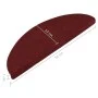 Selbstklebende Stufenmatte 15 Stück 56x17x3 cm rot von vidaXL, Treppenmatten - Ref: Foro24-136392, Preis: 39,26 €, Rabatt: %