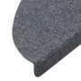 Selbstklebende Leitermatte 15 Stück 56x17x3 cm grau von vidaXL, Treppenmatten - Ref: Foro24-136391, Preis: 30,70 €, Rabatt: %