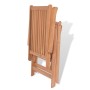 Verstellbare Gartenstühle 2 Einheiten massives Teakholz von vidaXL, Gartenstühle - Ref: Foro24-43029, Preis: 244,50 €, Rabatt: %