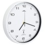 Reloj de pared radiocontrol movimiento de cuarzo 31 cm blanco