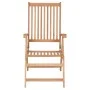 Liegende Gartenstühle 4 Einheiten aus massivem Teakholz von vidaXL, Gartenstühle - Ref: Foro24-3065525, Preis: 472,95 €, Raba...