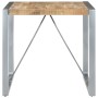 Rauer Mangoholz Esstisch 80x80x75 cm von vidaXL, Küchen- und Esstische - Ref: Foro24-321603, Preis: 143,43 €, Rabatt: %