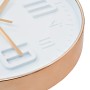 Reloj de pared apariencia de cobre 30 cm