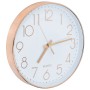Reloj de pared 30 cm rosa dorado