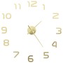 Reloj de pared 3D con diseño moderno 100 cm XXL dorado en Relojes de pared | Comprar online en Foro24