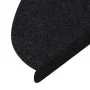 Selbstklebende Stufenmatte 15 Stück schwarz 65x22,5x3,5cm von vidaXL, Treppenmatten - Ref: Foro24-136396, Preis: 36,60 €, Rab...