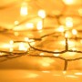 Tira de luces con 1000 LEDs 100 m 8 efectos de luz IP44 blanco