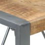 Rauer Mangoholz Esstisch 80x80x75 cm von vidaXL, Küchen- und Esstische - Ref: Foro24-321603, Preis: 143,43 €, Rabatt: %