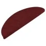 Self-adhesive stair tread mat 15 units red 65x22.5x3.5 cm by vidaXL, Stair mats - Ref: Foro24-136398, Price: 34,09 €, Discoun...