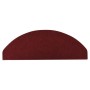 Alfombrilla autoadhesiva de escalera 15 uds roja 65x22,5x3,5 cm de vidaXL, Alfombrillas para escalones - Ref: Foro24-136398, ...