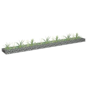 Gabion steel edging 270x30x10 cm by vidaXL, Pots and planters - Ref: Foro24-145636, Price: 30,67 €, Discount: %