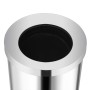 Cubo de basura para hotel de acero inoxidable 32 L