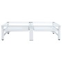 Pedestal doble lavadora secadora con estantes extraíbles blanco en Accesorios para lavadoras y secadoras | Comprar online en For
