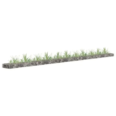 Gabionenbett aus verzinktem Stahl, 450 x 30 x 10 cm von vidaXL, Töpfe und Pflanzgefäße - Ref: Foro24-145644, Preis: 49,79 €, ...