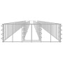 Gabionenbett aus verzinktem Stahl, 450 x 30 x 10 cm von vidaXL, Töpfe und Pflanzgefäße - Ref: Foro24-145644, Preis: 49,79 €, ...