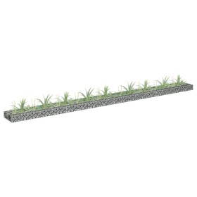 Gabionenbett aus verzinktem Stahl, 360 x 30 x 10 cm von vidaXL, Töpfe und Pflanzgefäße - Ref: Foro24-145640, Preis: 39,68 €, ...