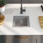Fregadero de cocina hecho a mano acero inoxidable