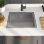 Fregadero de cocina hecho a mano acero inoxidable
