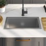 Fregadero de cocina hecho a mano acero inoxidable