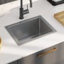 Fregadero de cocina hecho a mano acero inoxidable