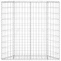 Galvanized steel trapezoid gabion bed 100x20x100 cm by vidaXL, Pots and planters - Ref: Foro24-145653, Price: 46,94 €, Discou...