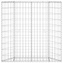 Trapezförmiges Gabionenbett aus verzinktem Stahl, 100 x 20 x 100 cm von vidaXL, Töpfe und Pflanzgefäße - Ref: Foro24-145653, ...