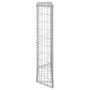 Galvanized steel trapezoid gabion bed 100x20x100 cm by vidaXL, Pots and planters - Ref: Foro24-145653, Price: 46,94 €, Discou...