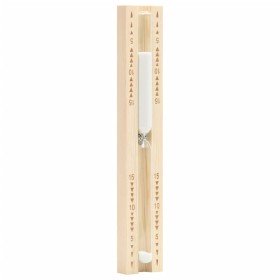 Reloj de arena para sauna 15 minutos madera maciza de pino
