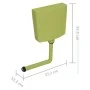 Toilet cistern with lower water inlet green 3/6 L by vidaXL, Toilet cisterns - Ref: Foro24-148007, Price: 35,25 €, Discount: %