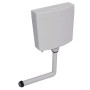 Toilet cistern with bottom water inlet gray 3/6 L by vidaXL, Toilet cisterns - Ref: Foro24-148008, Price: 44,08 €, Discount: %