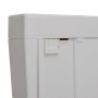 Toilet cistern with bottom water inlet gray 3/6 L by vidaXL, Toilet cisterns - Ref: Foro24-148008, Price: 44,08 €, Discount: %
