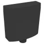 Toilet cistern with black bottom water inlet 3/6 L by vidaXL, Toilet cisterns - Ref: Foro24-148012, Price: 47,06 €, Discount: %