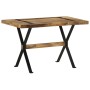 Esstisch aus rauem Mangoholz, 120 x 60 x 76 cm von vidaXL, Küchen- und Esstische - Ref: Foro24-321604, Preis: 205,51 €, Rabat...