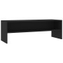 Mueble para TV madera contrachapada negro 120x40x40 cm en Muebles TV | Comprar online en Foro24
