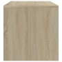 Mueble de TV madera contrachapada roble Sonoma 120x40x40cm