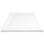 Rectangular ABS shower tray 80x120 cm by vidaXL, Shower trays - Ref: Foro24-148910, Price: 125,25 €, Discount: %