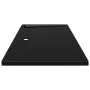 Rectangular black ABS shower tray 80x120 cm by vidaXL, Shower trays - Ref: Foro24-148919, Price: 117,13 €, Discount: %