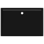 Rectangular black ABS shower tray 80x120 cm by vidaXL, Shower trays - Ref: Foro24-148919, Price: 118,76 €, Discount: %