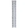 Gartenzaun aus silbernem verzinktem Stahl 50x0,8 m von vidaXL, Zaunpaneele - Ref: Foro24-149496, Preis: 96,93 €, Rabatt: %