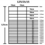 Valla de jardín de acero galvanizado plateado 50x1,25 m de vidaXL, Paneles de vallas - Ref: Foro24-149504, Precio: 140,83 €, ...
