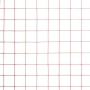 Alambrada de gallinero acero revestimiento PVC rojo 10x1 m