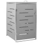 Shed for a garbage container steel 69x77.5x112.5 cm by vidaXL, Waste container supports - Ref: Foro24-149558, Price: 231,41 €...