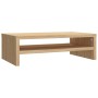 Soporte de monitor madera contrachapada roble sonoma 42x24x13cm