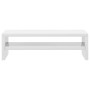 Soporte para pantalla contrachapada blanco brillante 42x24x13cm en Muebles TV | Comprar online en Foro24